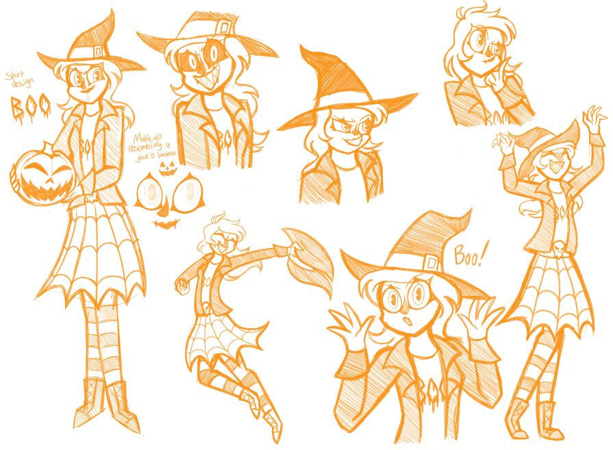 Hallow Evelyn character studies